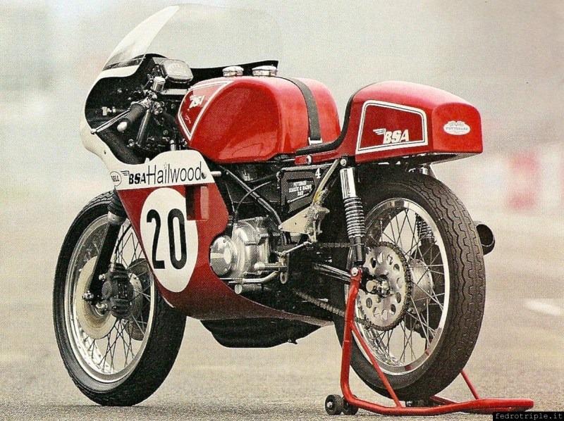 1971 200 Miles Daytona BSA Rocket 3 Mike Hailwood Pettinari